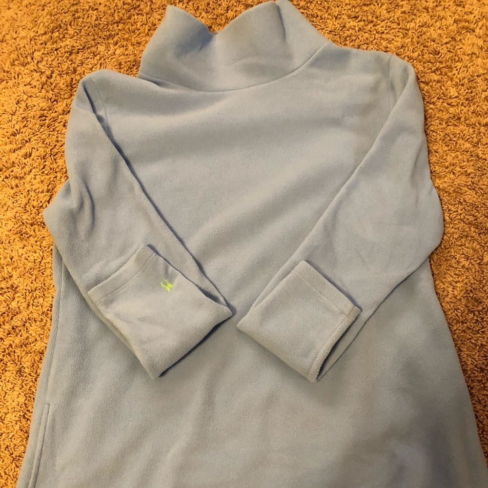 Dudley Stephens Cobble Hill Turtleneck Periwinkle